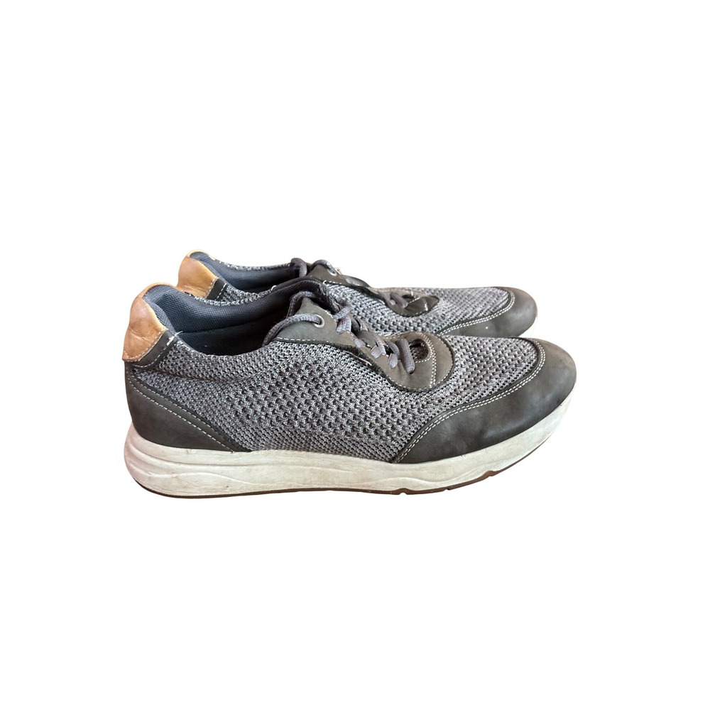 Florsheim Comfortech Sneaker Mens 7M Grey Good Mesh Leather 14328-020